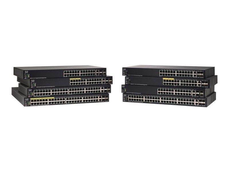 Коммутатор Cisco SF550X-24MP-K9-CN