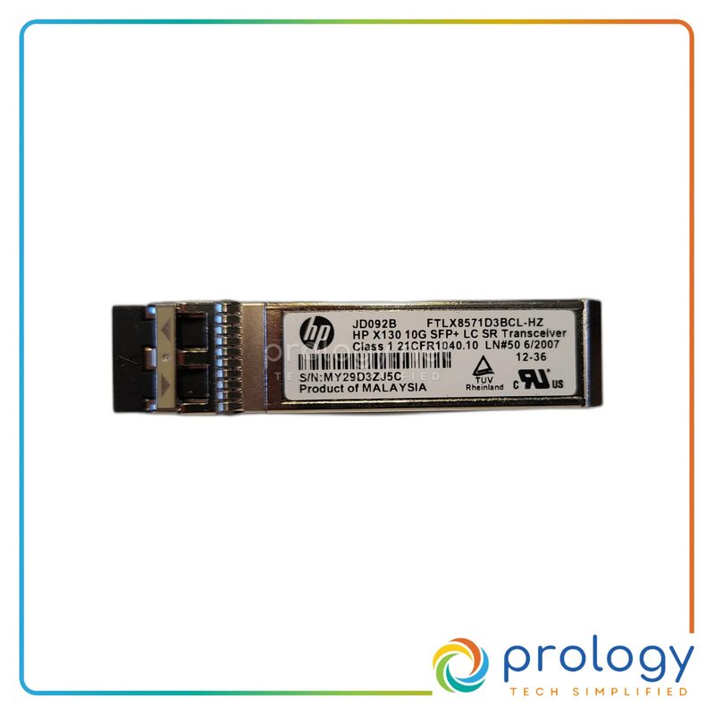 Трансивер HPE SFP-10G-300-850-MM