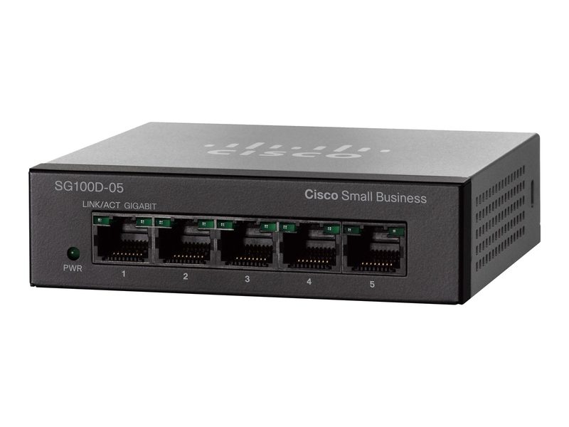 Коммутатор Cisco SG100D-05-CN