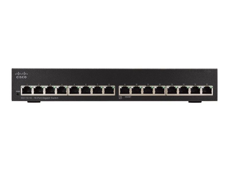 Коммутатор Cisco SG110-16-NA