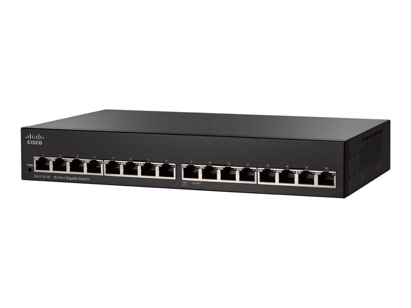 Коммутатор Cisco SG110-16-UK