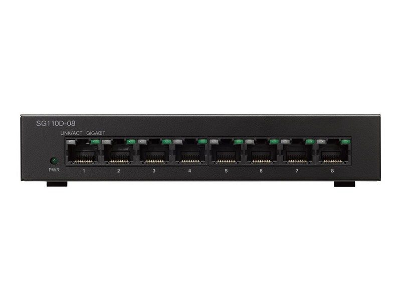 Коммутатор Cisco SG110D-08-EU