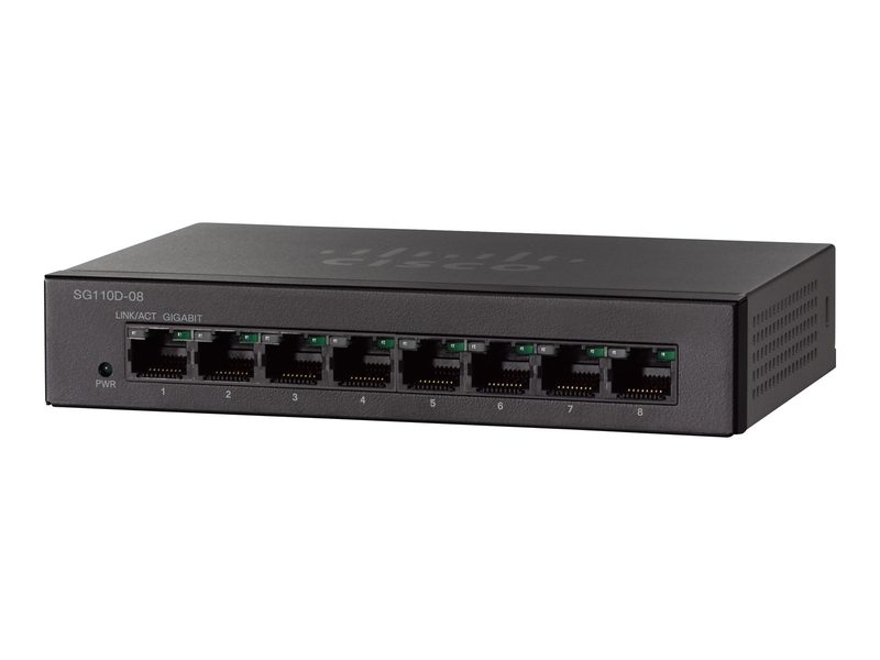 Коммутатор Cisco SG110D-08-JP
