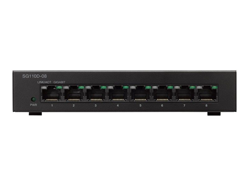 Коммутатор Cisco SG110D-08-NA