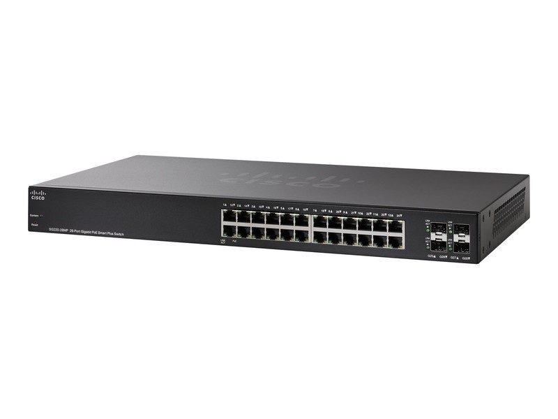 Коммутатор Cisco SG220-28MP-K9