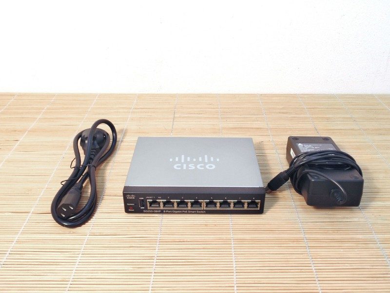 Коммутатор Cisco SG250-08HP-K9