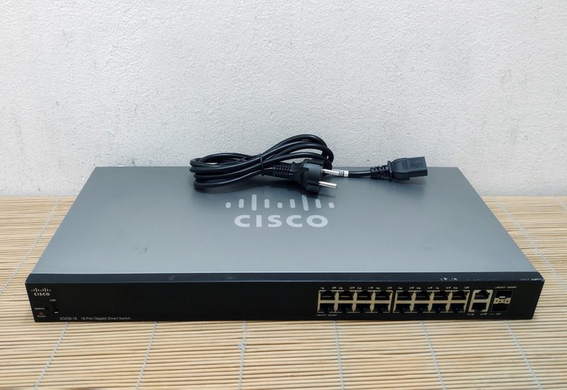 Коммутатор Cisco SG250-18-K9