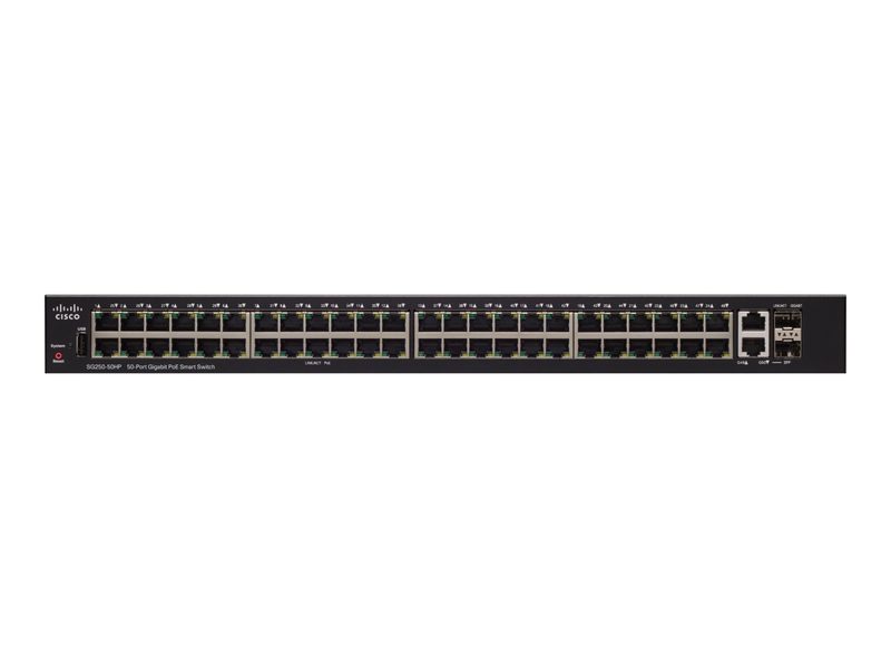 Коммутатор Cisco SG250-50-K9-CN