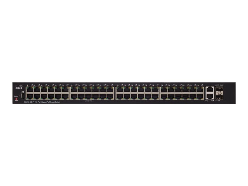 Коммутатор Cisco SG250-50-K9-JP