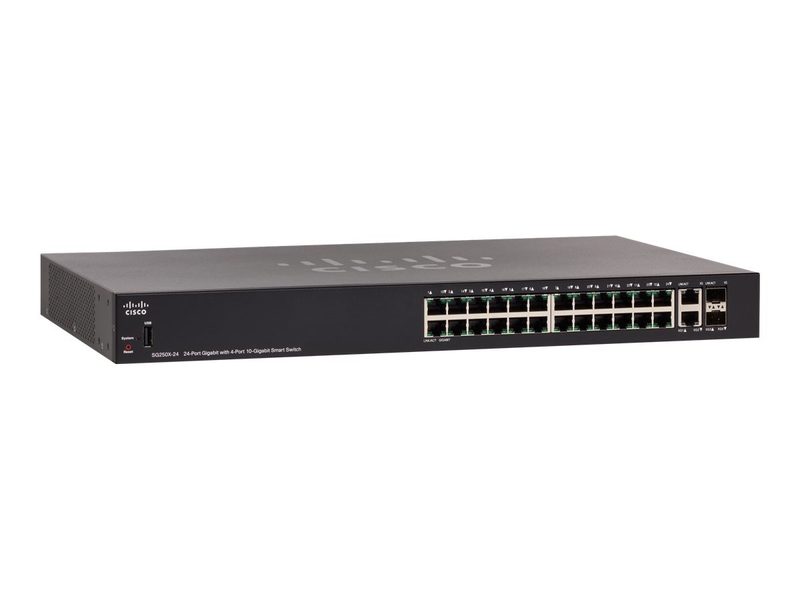 Коммутатор Cisco SG250X-24-K9-NA