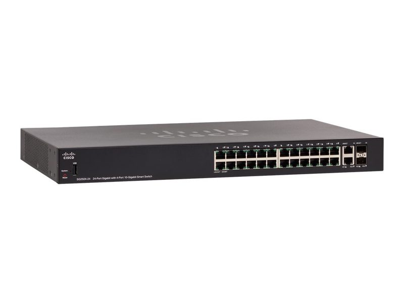 Коммутатор Cisco SG250X-24-K9-UK