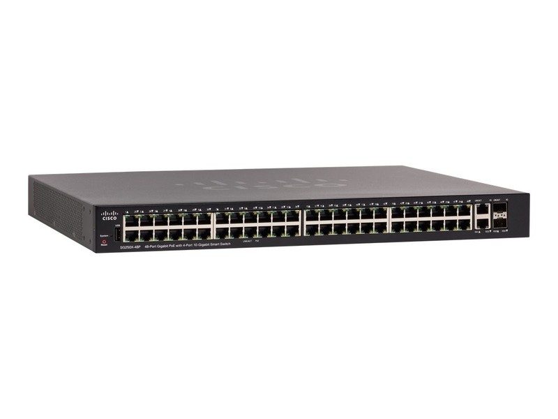 Коммутатор Cisco SG250X-48P-K9-EU