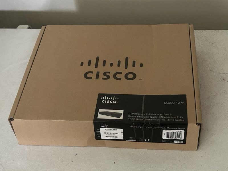 Коммутатор Cisco SG300-10PP-K9-NA