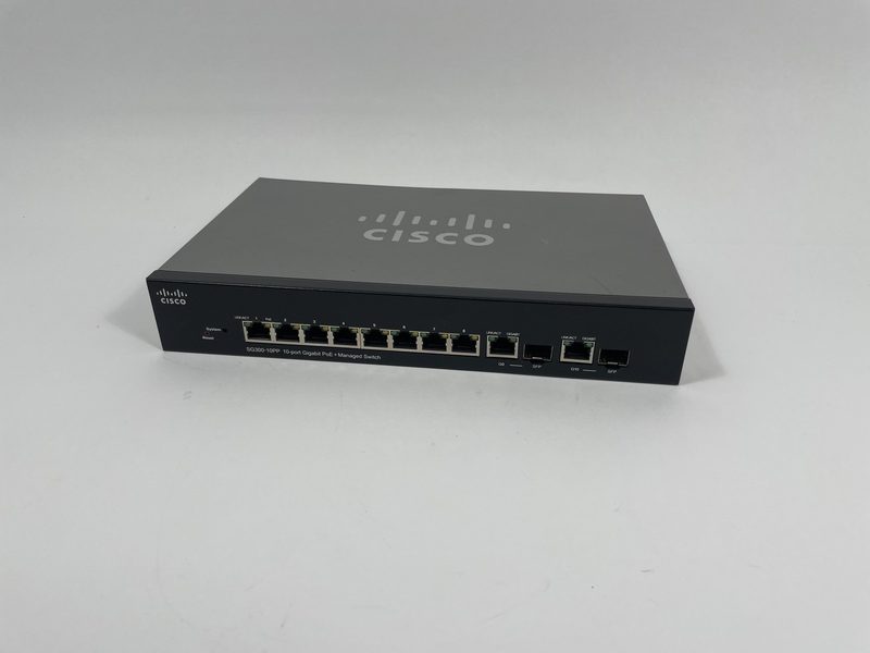 Коммутатор Cisco SG300-10PP-K9