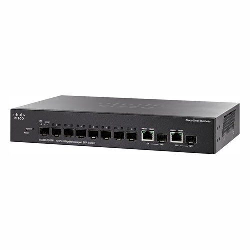 Коммутатор Cisco SG300-10SFP-K9-EU