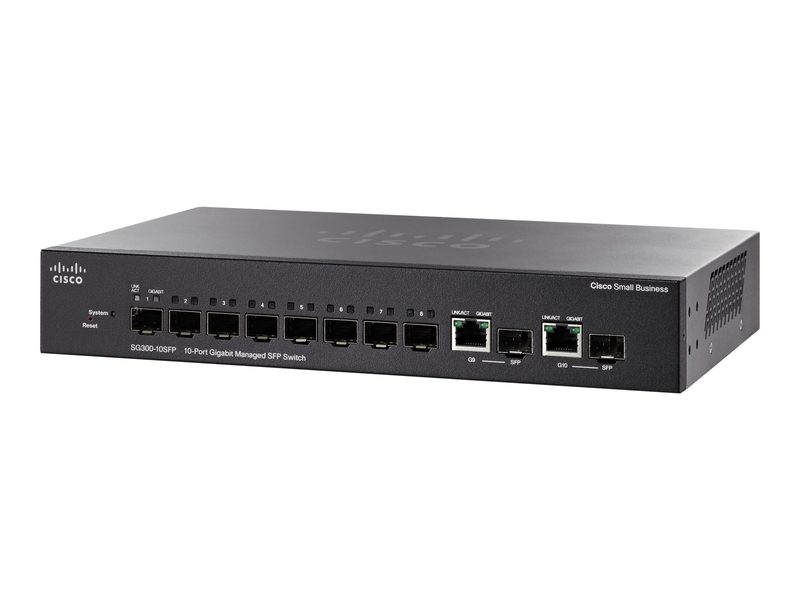 Коммутатор Cisco SG300-10SFP-K9-JP