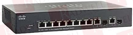 Коммутатор Cisco SG300-10SFP-K9-NA