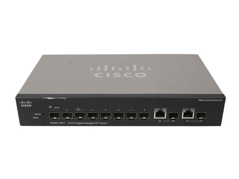 Коммутатор Cisco SG300-10SFP