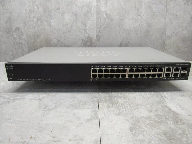 Коммутатор Cisco SG300-28P-K9