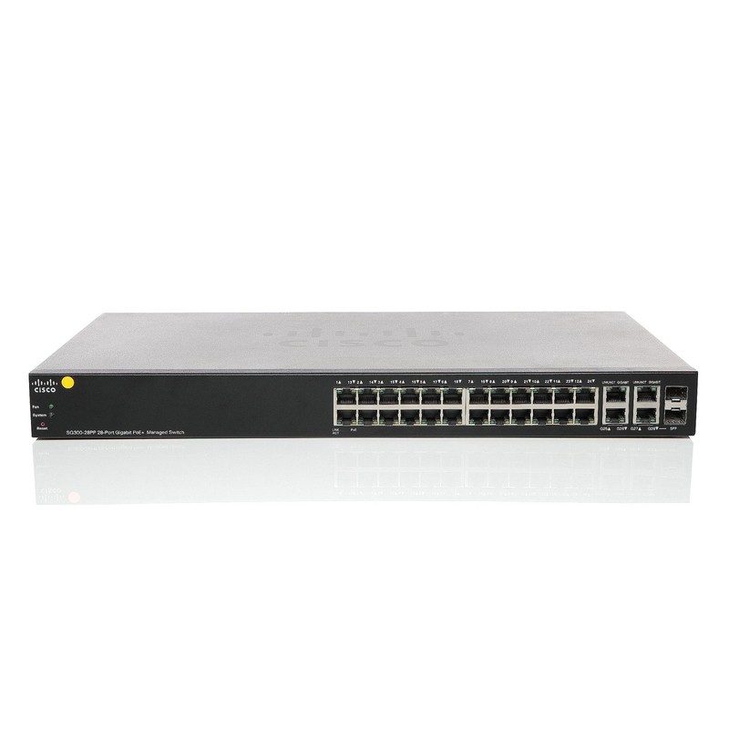 Коммутатор Cisco SG300-28PP-K9-CN