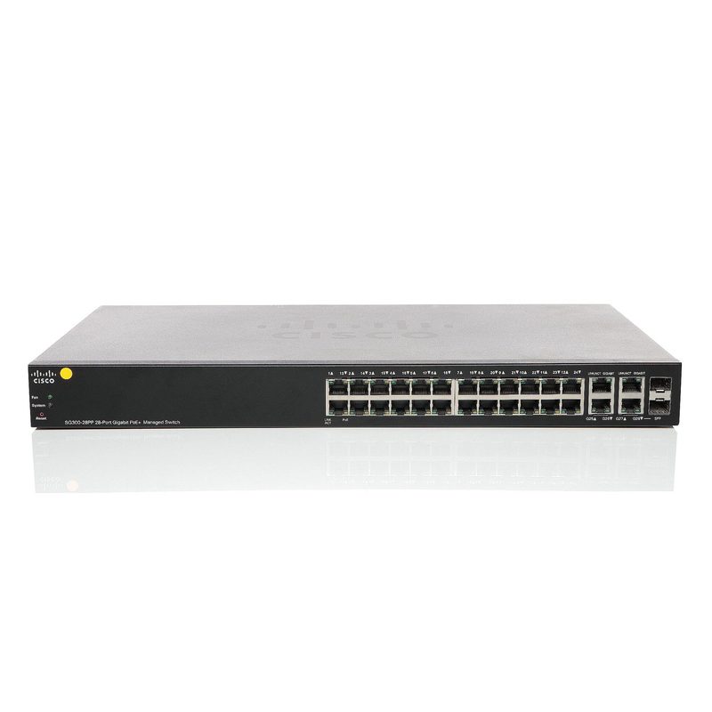 Коммутатор Cisco SG300-28PP-K9-JP