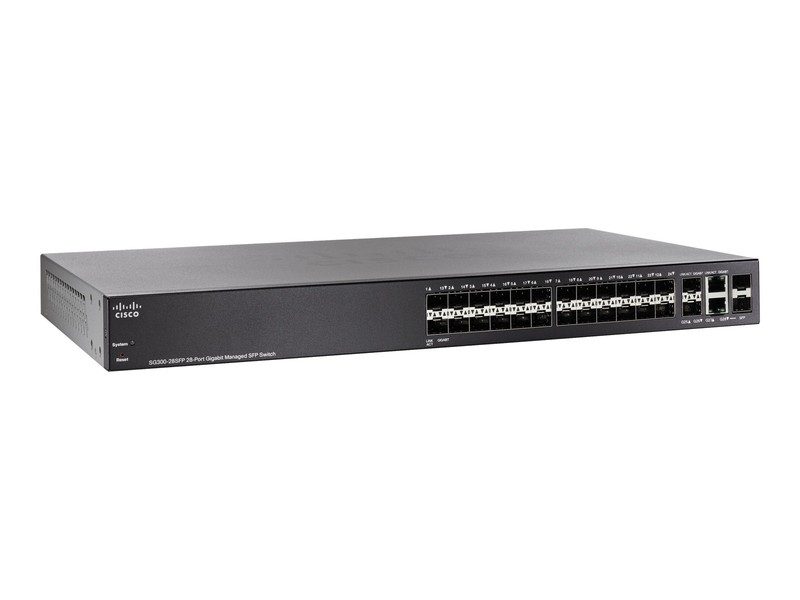 Коммутатор Cisco SG300-28SFP-K9-EU