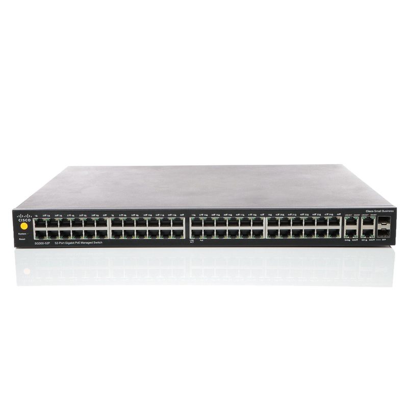 Коммутатор Cisco SG300-52P-K9-JP