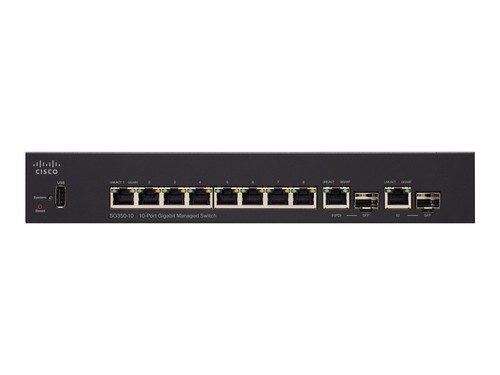 Коммутатор Cisco SG350-10-K9-EU