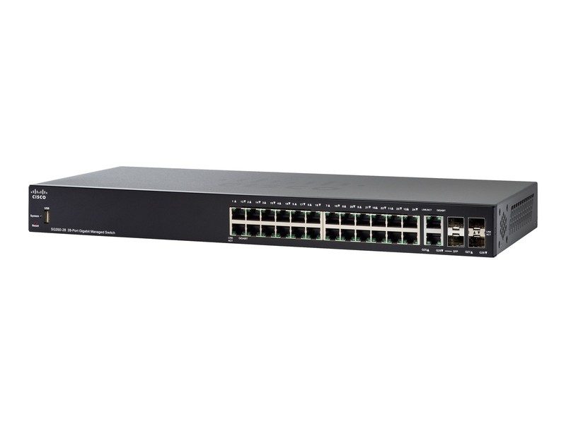 Коммутатор Cisco SG350-28-K9-CN