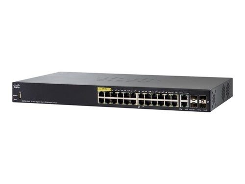 Коммутатор Cisco SG350-28MP-K9-JP
