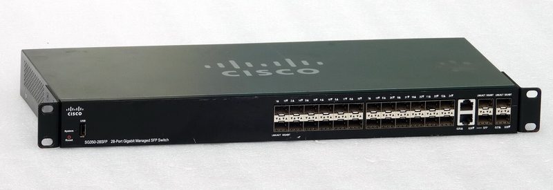 Коммутатор Cisco SG350-28SFP