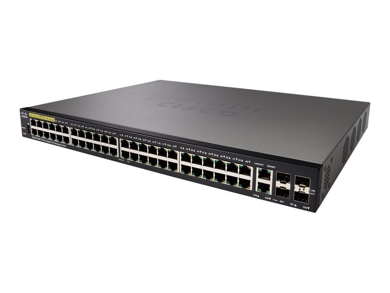Коммутатор Cisco SG350-52MP-K9-EU