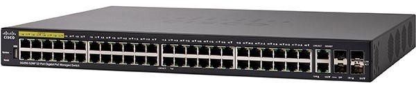 Коммутатор Cisco SG350-52MP-K9