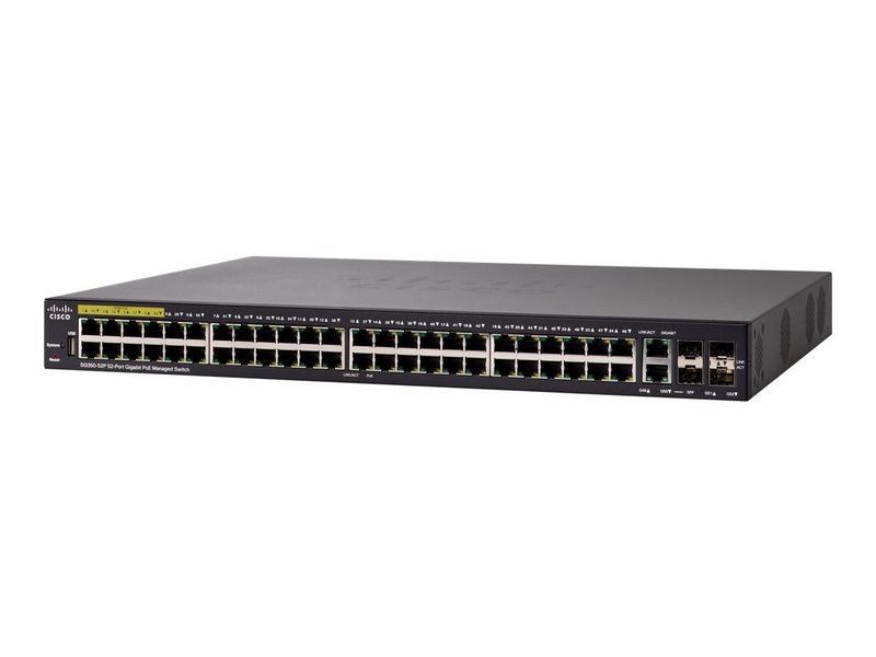 Коммутатор Cisco SG350-52P-K9-EU