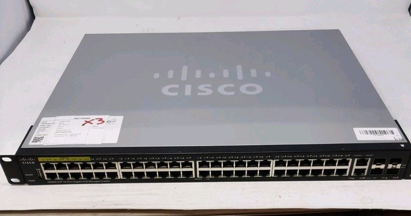 Коммутатор Cisco SG350-52P-K9