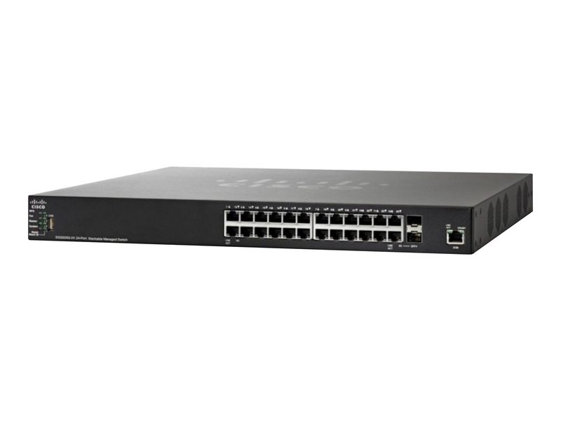 Коммутатор Cisco SG350X-24P-K9-CN
