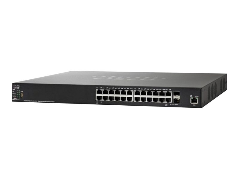 Коммутатор Cisco SG350X-24P-K9-JP