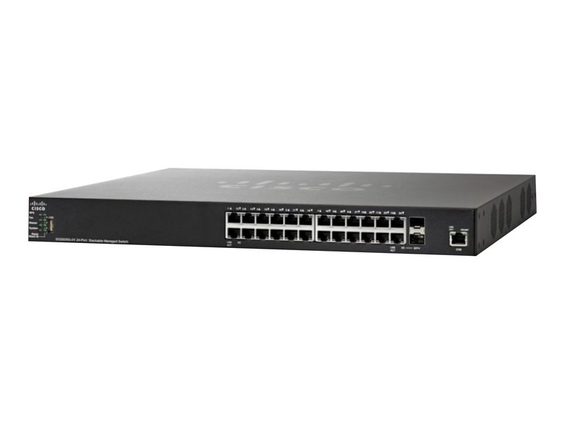 Коммутатор Cisco SG350X-24P-K9-NA
