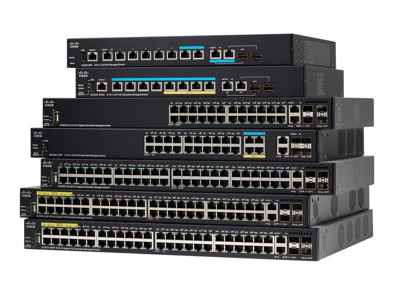 Коммутатор Cisco SG350X-48MP-K9-EU