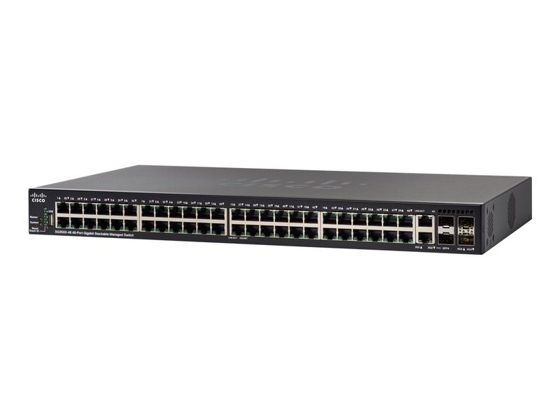 Коммутатор Cisco SG350X-48P-K9-EU
