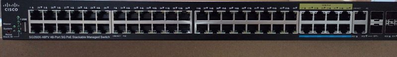 Коммутатор Cisco SG350X-48PV-K9-NA