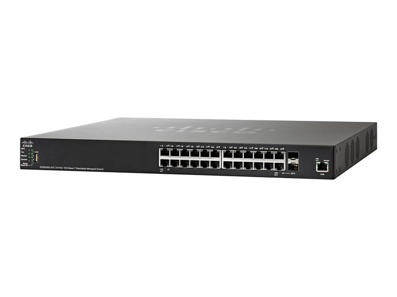 Коммутатор Cisco SG350XG-24T-K9-EU