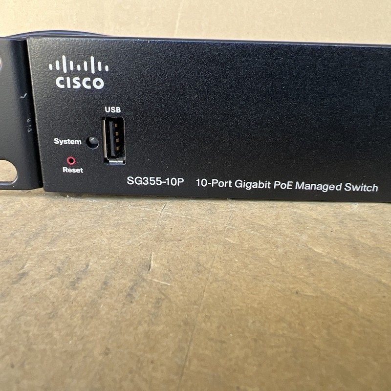 Коммутатор Cisco SG355-10P-K9