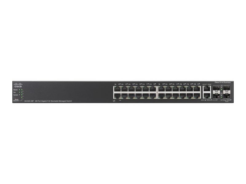 Коммутатор Cisco SG500-28P-K9-G5