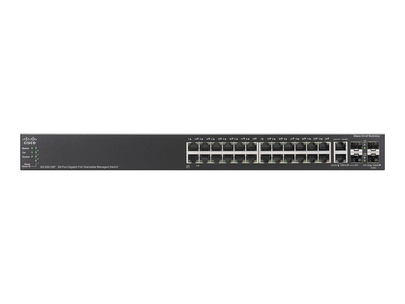 Коммутатор Cisco SG500-28P-K9-JP