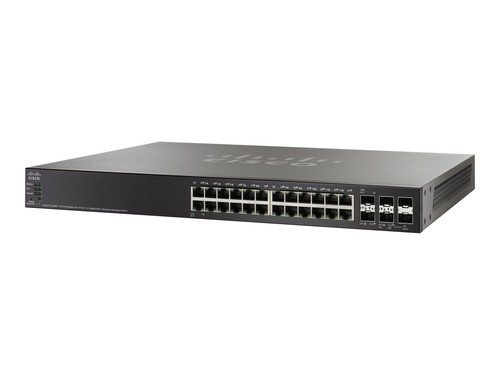 Коммутатор Cisco SG500X-24MPP-K9-EU