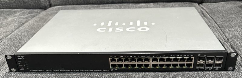 Коммутатор Cisco SG500X-24MPP