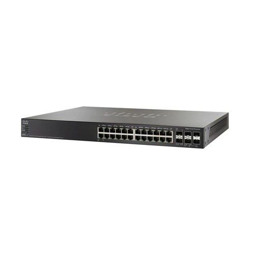 Коммутатор Cisco SG500X-24P-K9-UK