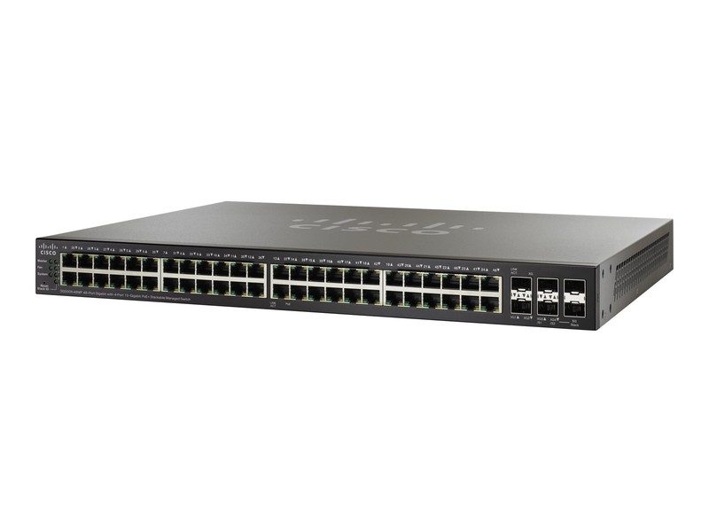 Коммутатор Cisco SG500X-48MP-K9-EU