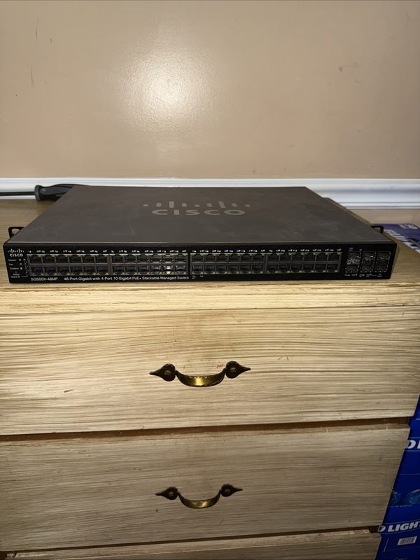 Коммутатор Cisco SG500X-48MP